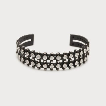 Vintage Black Plastic Bangle